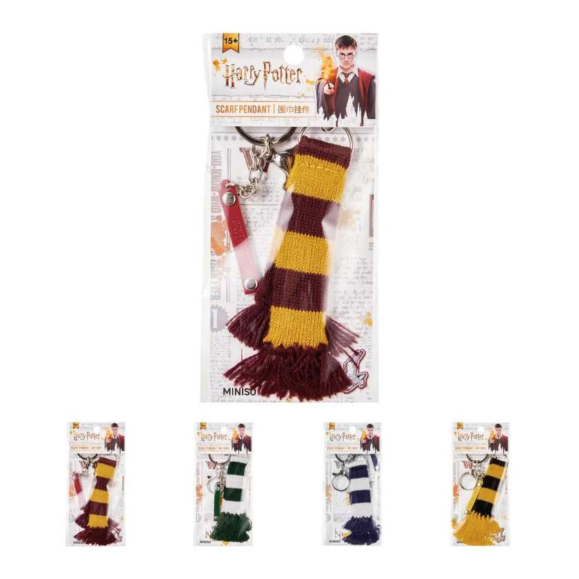 Harry Potter School Scarf Keychain
