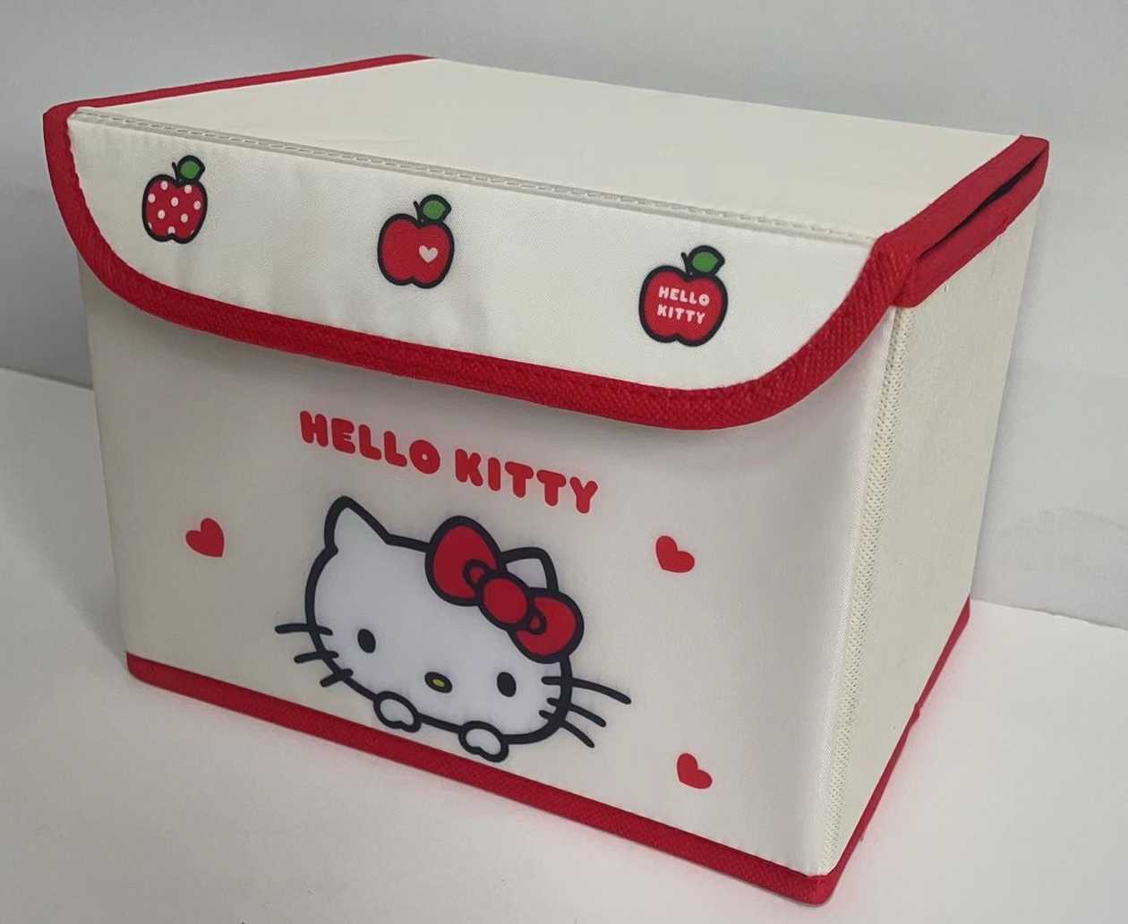 Hello Kitty Apple Collection Storage Box with Lid (S)