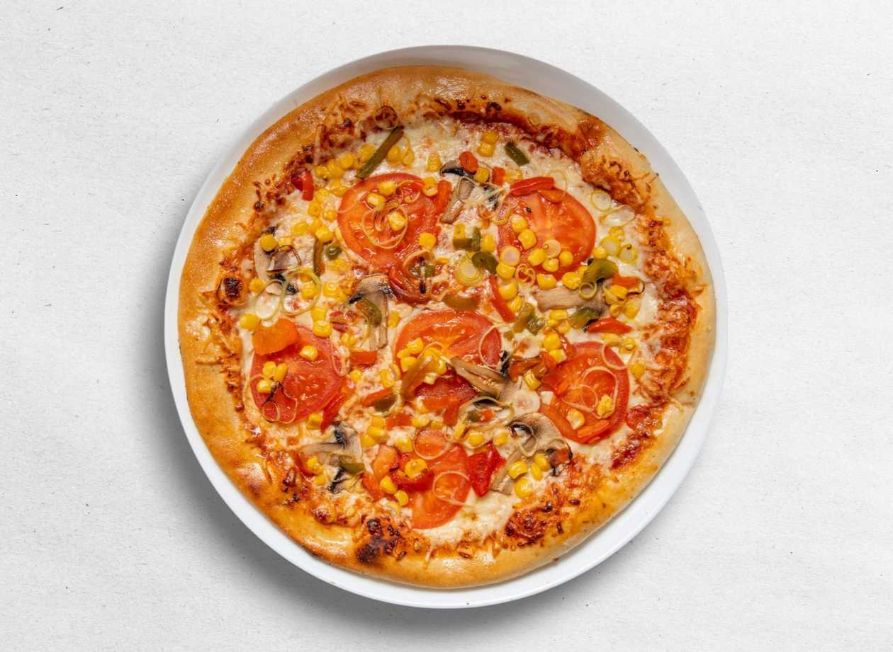 10. Vegetarian pizza
