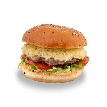 50 50 Burger s pomfritom