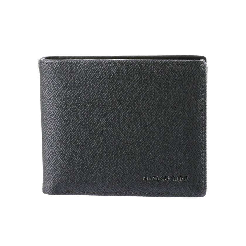 Mens Palm Texture Wallet(Black)