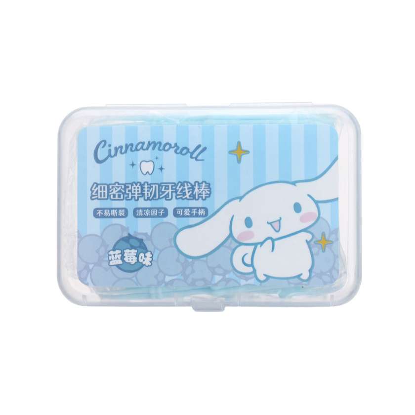 Cinnamoroll Fruit Flavored Dental Flossers (50 Count)