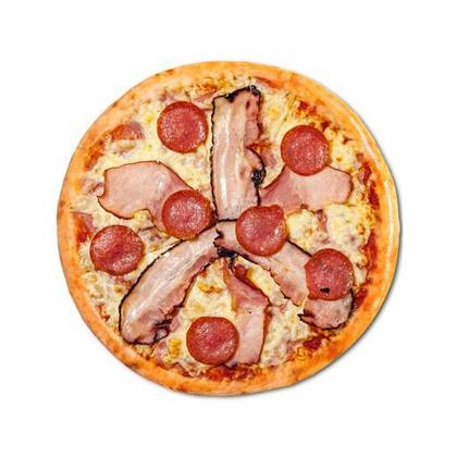 4. Salami pizza