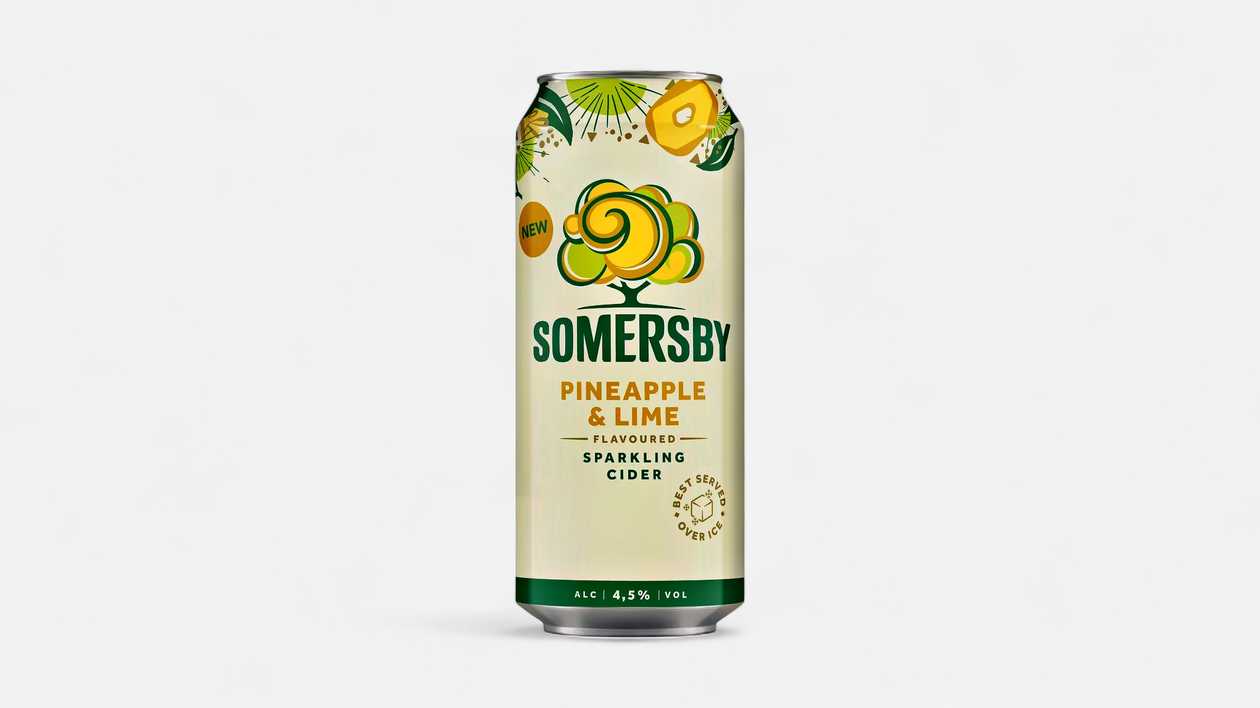 Somersby Pineapple & Lime 4.5% 0.5L