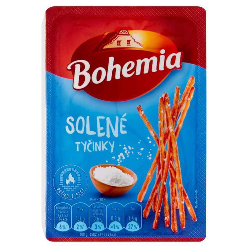 Bohemia Tyčinky Salted 85g