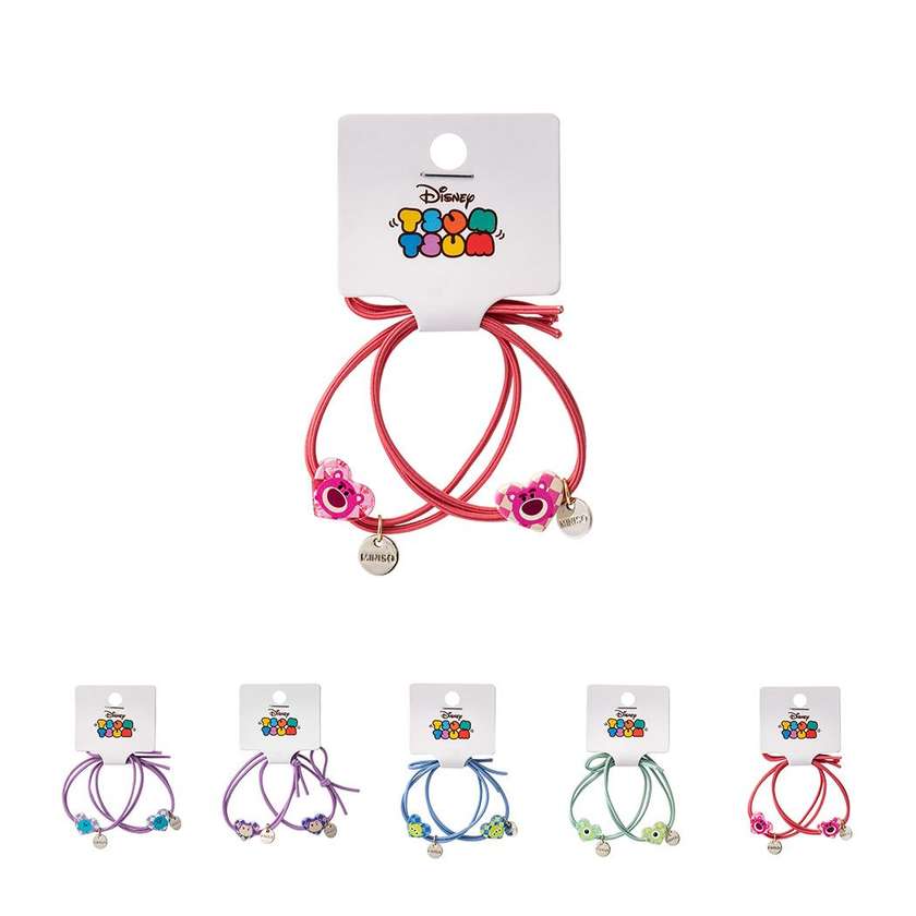 Disney Pixar Collection Heart Hair Ties (2 pcs)