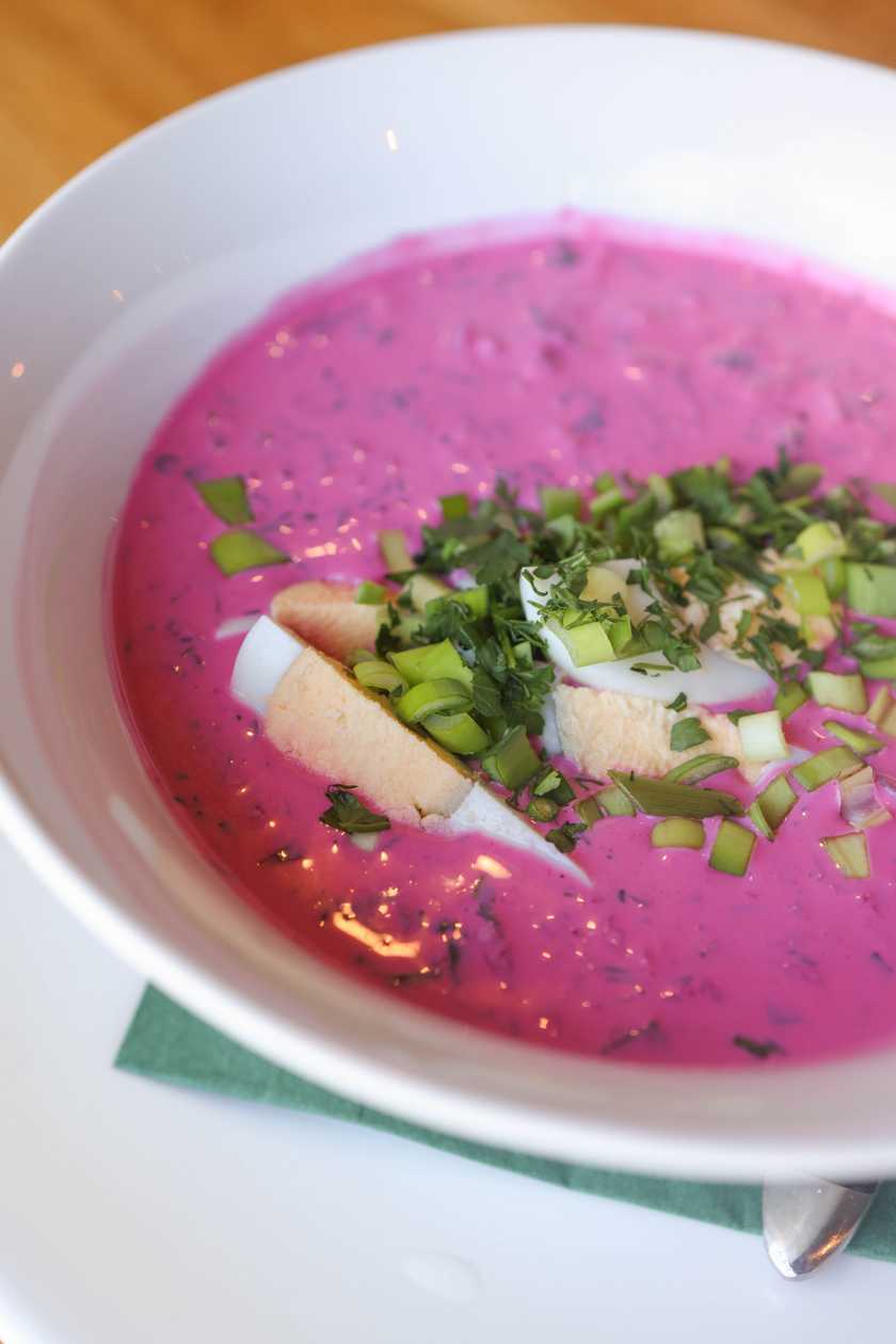 Cold borscht
