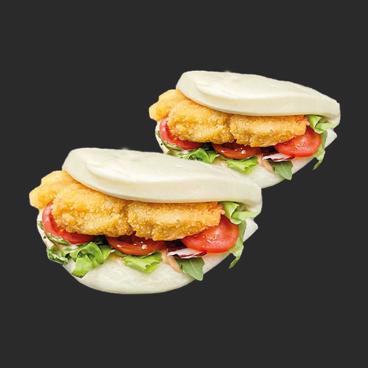 Bao with shrimp