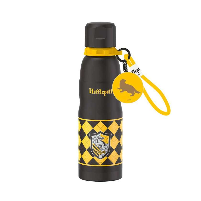 Harry Potter Insulated Bottle with Charm （600mL）(Yellow)