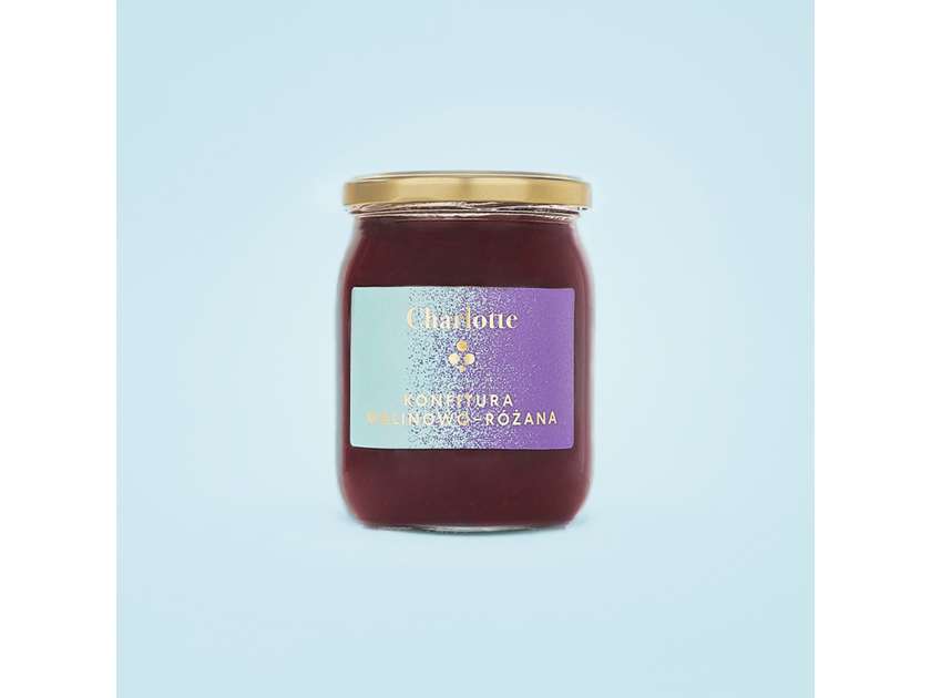 Konfitura Charlotte malinowo-różnana mini