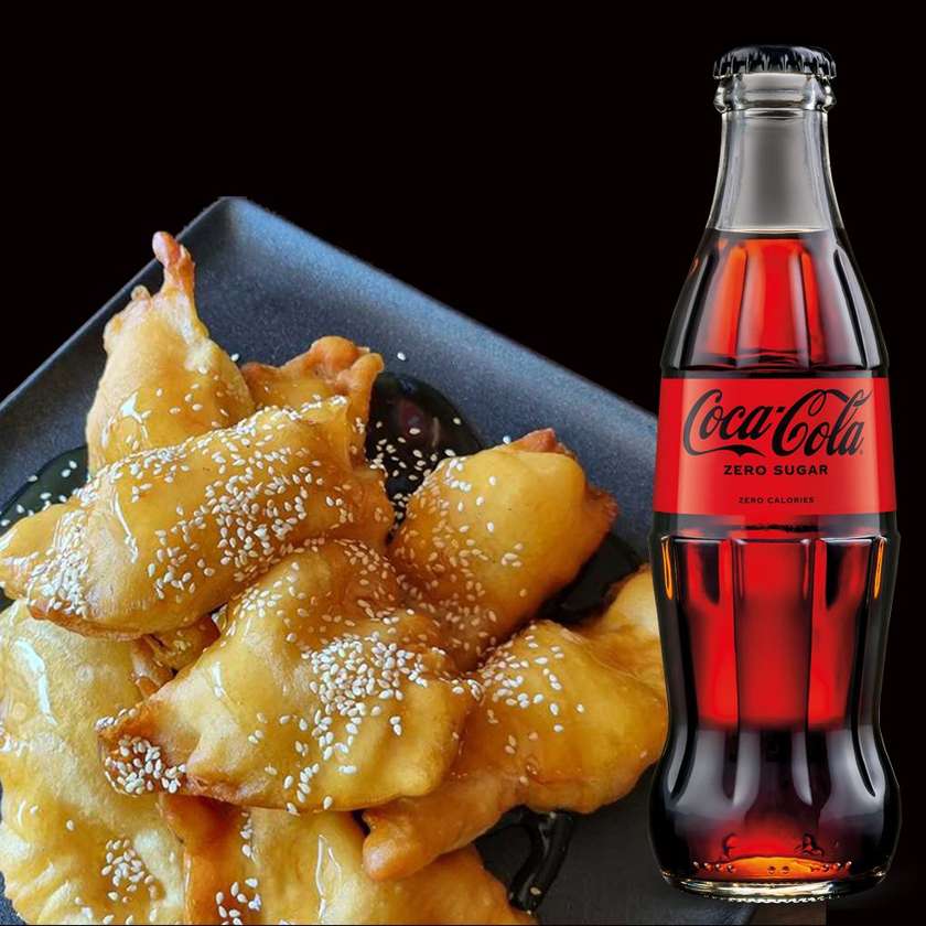 Chicken "Guo Bao" + Coca Cola