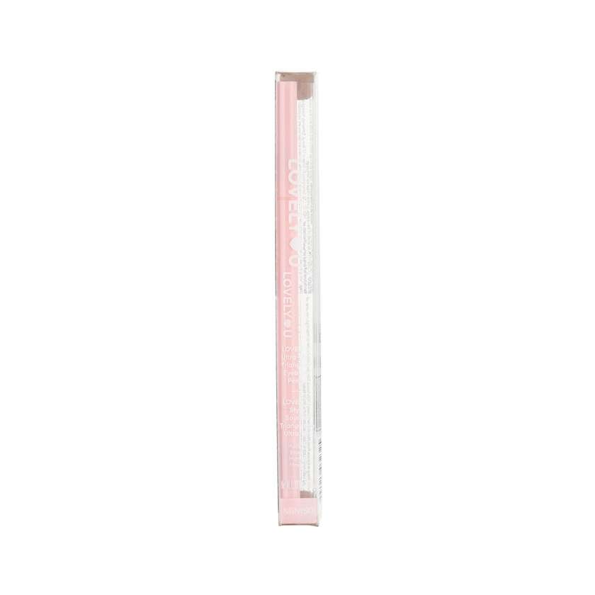 Lovely U Ultra-thin Triangular Eyebrow Pencil(Medium Brown)