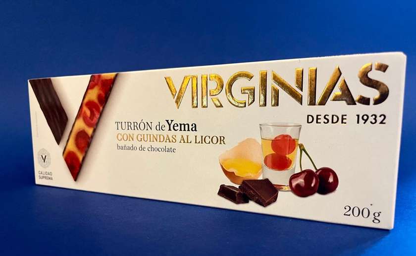 Cherry Turron with Egg Liqueur