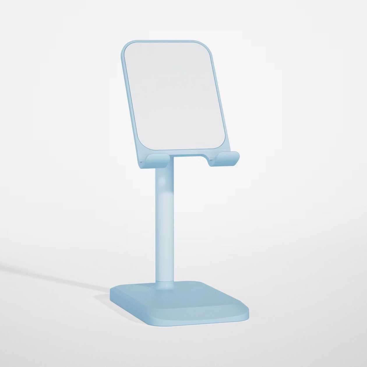 Adjustable Height Phone Holder for Desk(Blue)