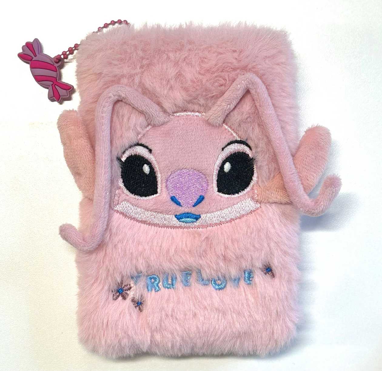 Disney Stitch Collection A6 Angel Plush Hardcover Book with Pendant (64 Sheets) (PDQ)