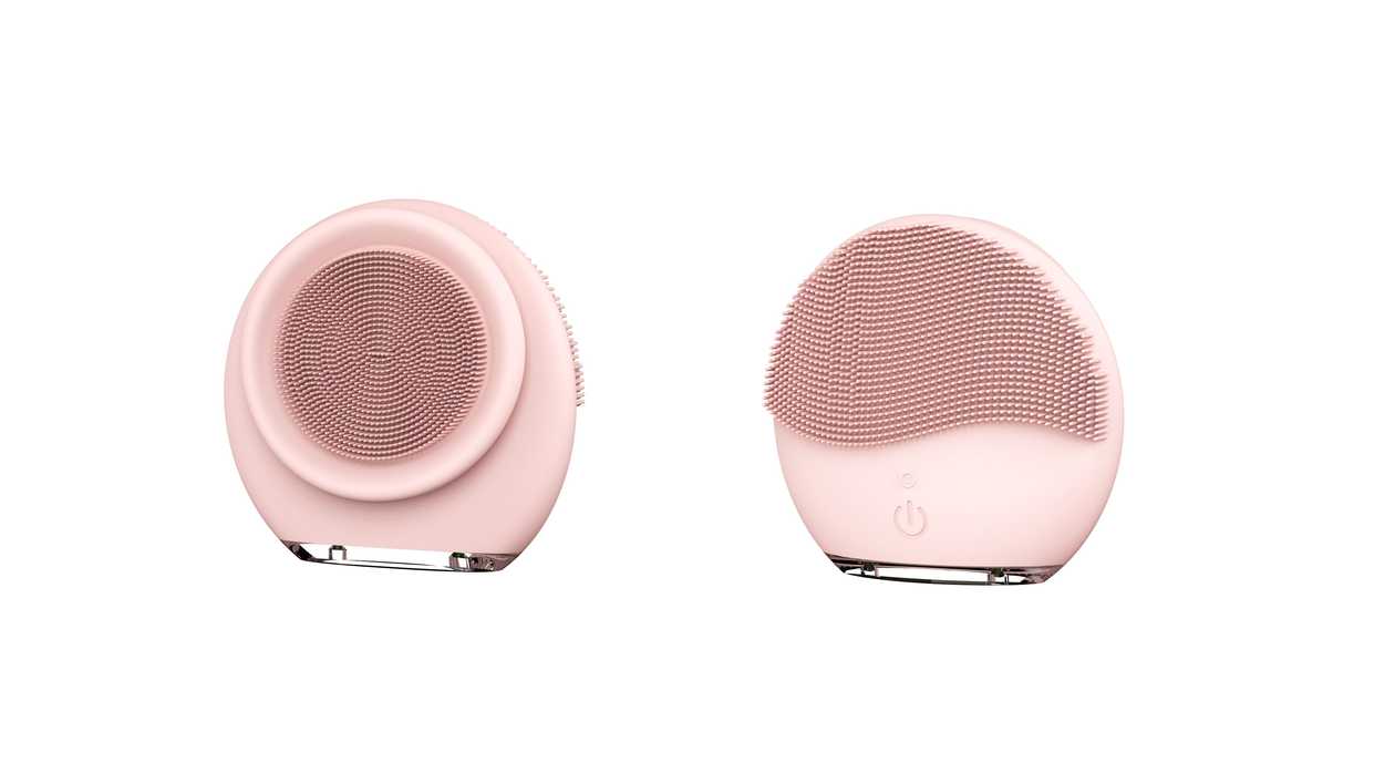 Rechargeable Super Soft Silicone Facial Cleansing Brush  Model: 3K(Pink)