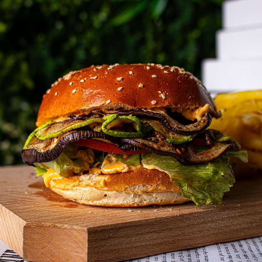 Vegetarian Burger Menu
