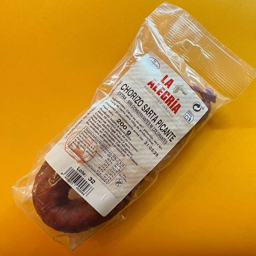 Spicy Chorizo La Alegria