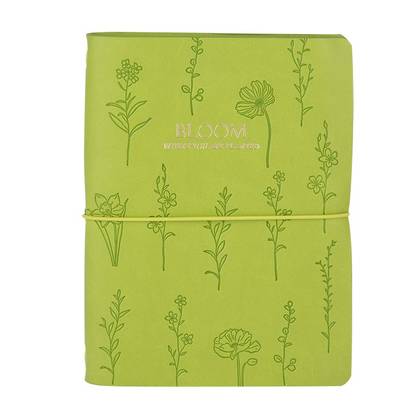 Lime Series B6 PU Cover Hardcover Book (64 Sheets) (PDQ)
