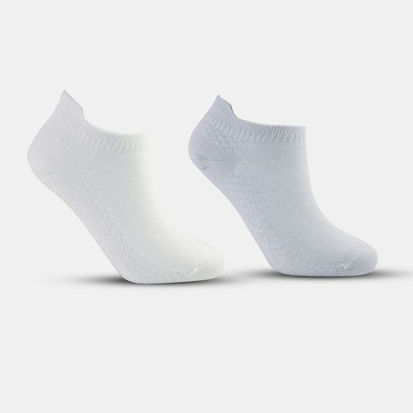 Basic Color Women＇s Ankle Socks (2 Pairs)