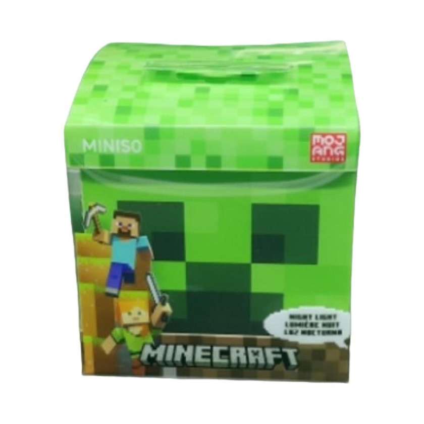 Minecraft Square Night Light (Green)