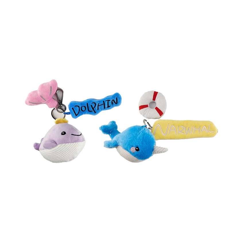 Ocean Series 3.5in. Plush Pendant(2 Assorted Models: Whale)