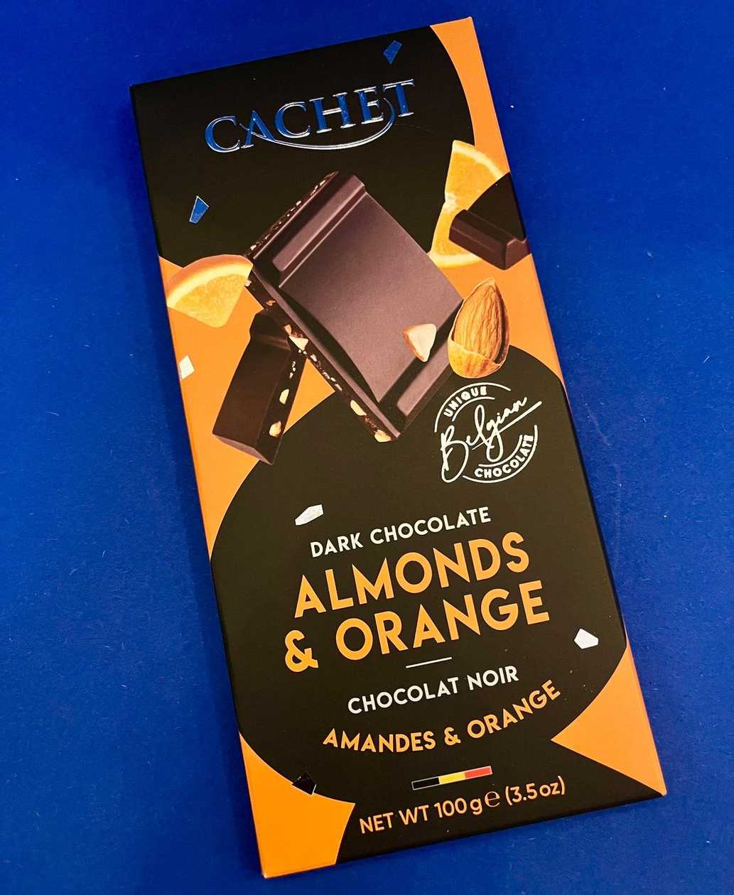 Belgian Dark Chocolate With Orange And Almonds
