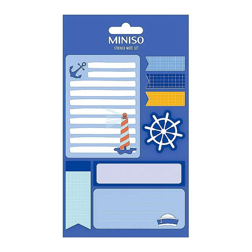 Navy Blue Series Planner Index Tabs (7*30 Sheets)