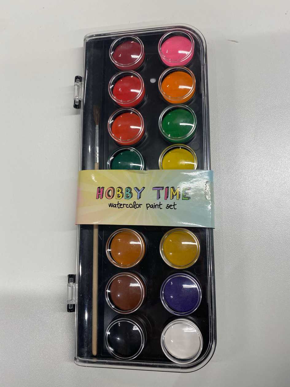 16-color Watercolor Paint Set
