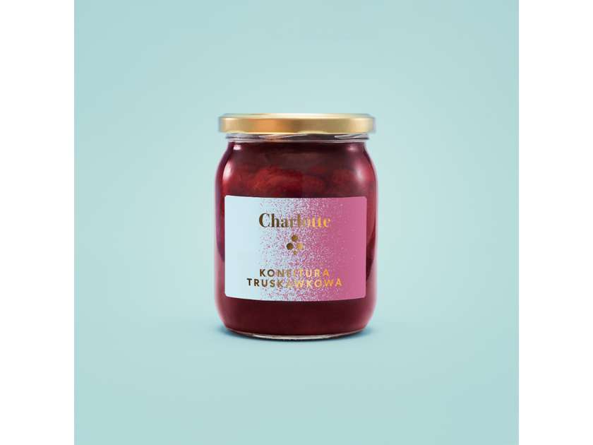 Konfitura Charlotte truskawkowa mini