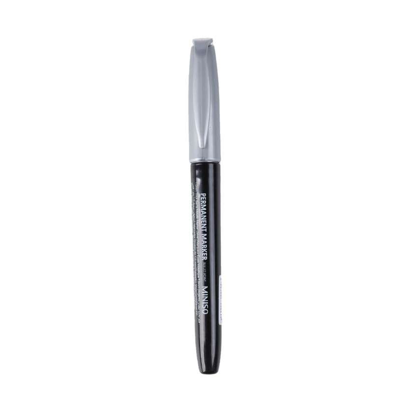 1.0mm Thick Barrel Metallic Marker (Silver)