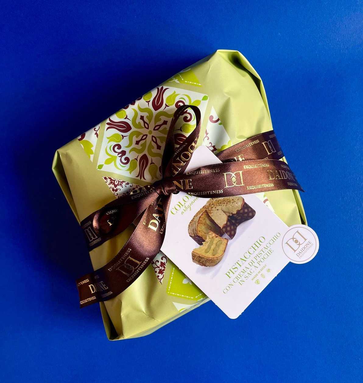 Sicilian Easter Cake Colomba Al Pistacchio