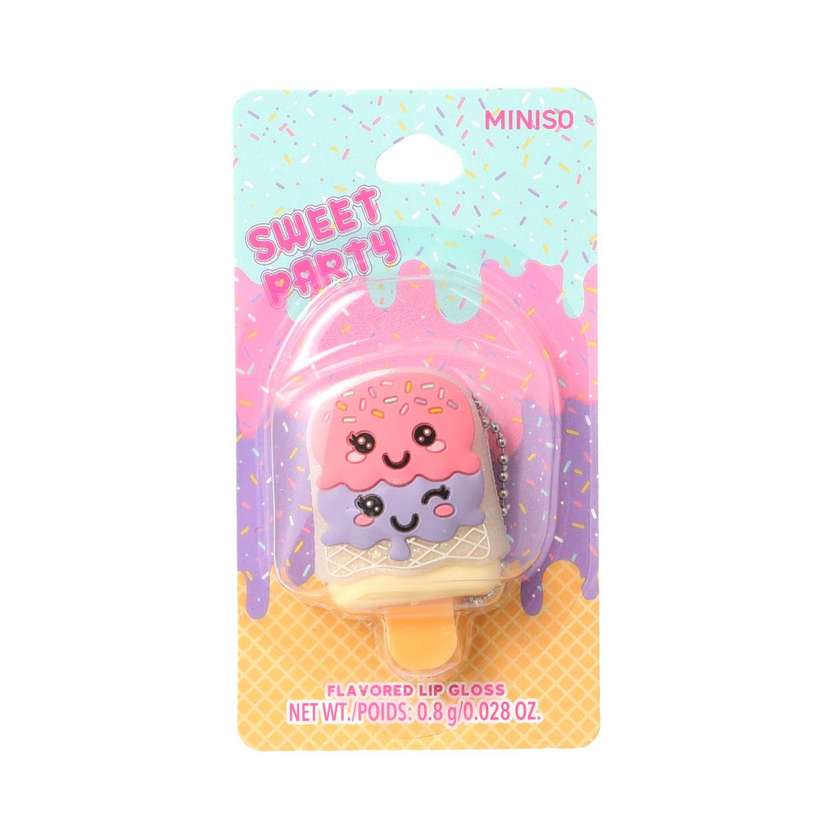 Dessert Theme Lip Balm(Two-Color Ice Cream Cone)
