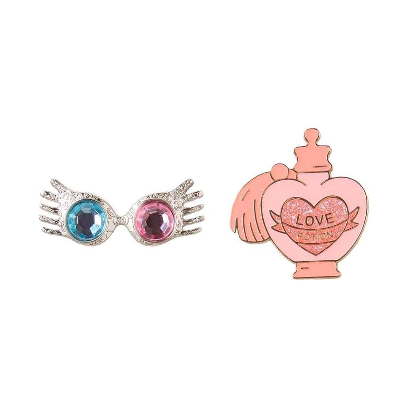 Harry Potter Love Potion & Lunas Spectrespecs Badges