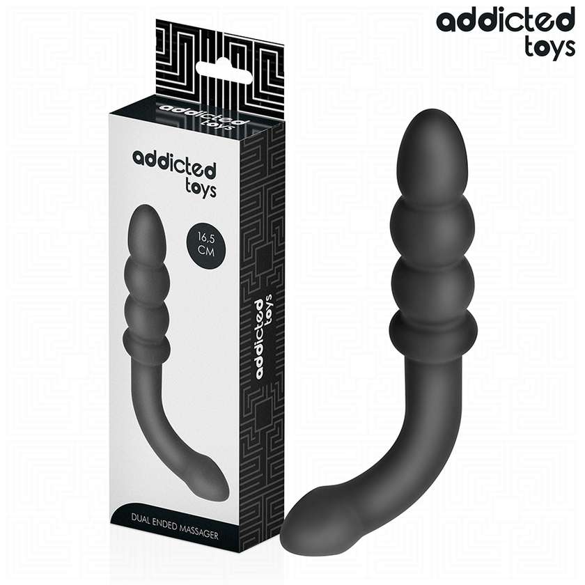 ADDICTED TOYS - Double sided Silicone Anal Stimulator 16.5 cm