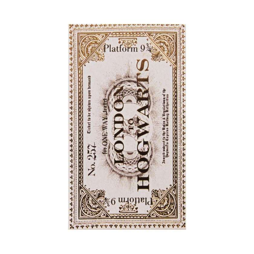 Harry Potter Foldable Paper Mirror (Train Ticket)
