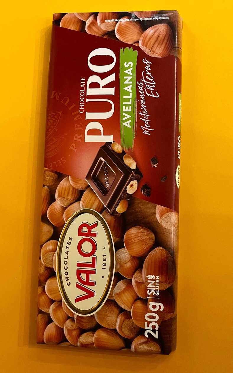 Chocolate With Whole Hazelnuts 250g