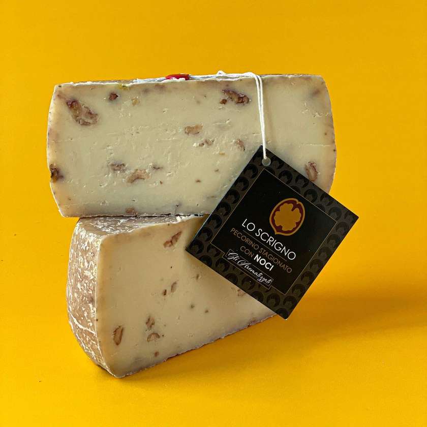 Pecorino Stagionato With Walnuts
