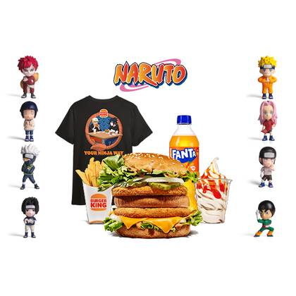 Ninja Big King® Frango Menu