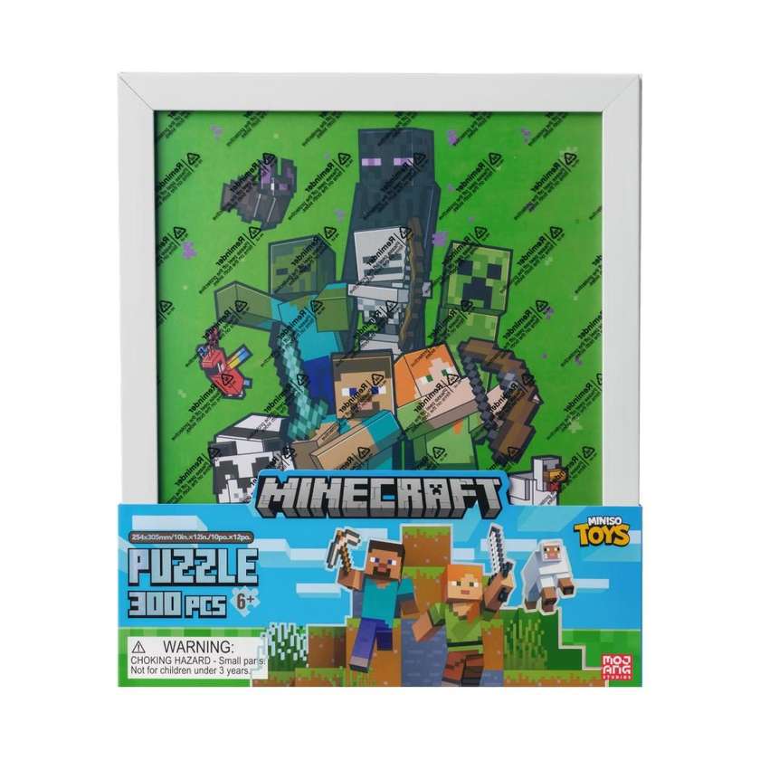 Minecraft - 300-Piece Framed Puzzle (PDQ)