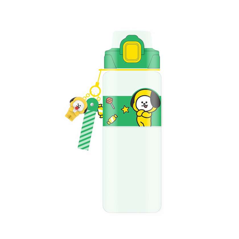 BT21 Collection Plastic Bottle with Strap and Sleeve (800mL)(CHIMMY)