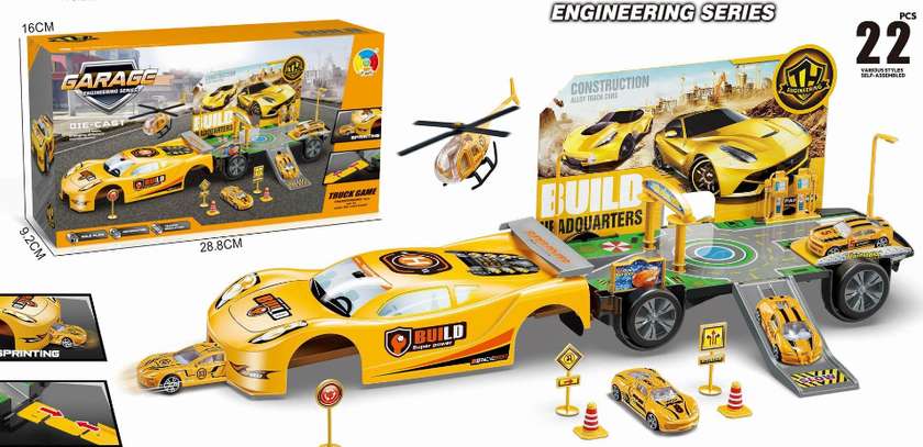 Engineering Transformation Vehicle Parking Lot (2 Vehicles Included)