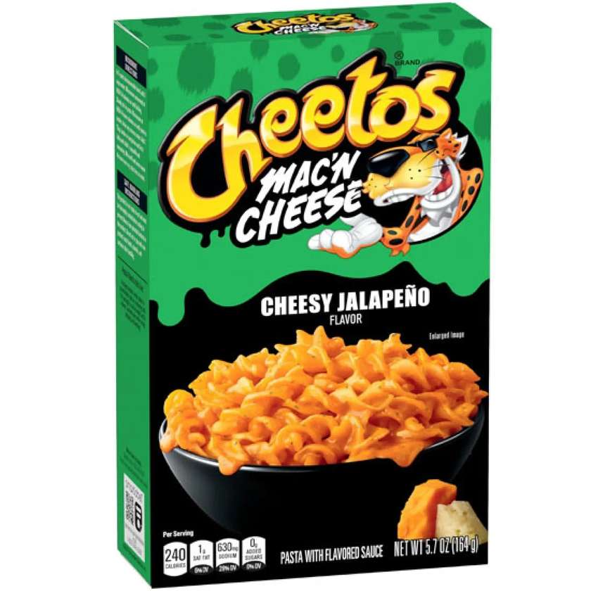 Cheetos Mac n Cheese Cheesy Jalapeno 164g (USA)