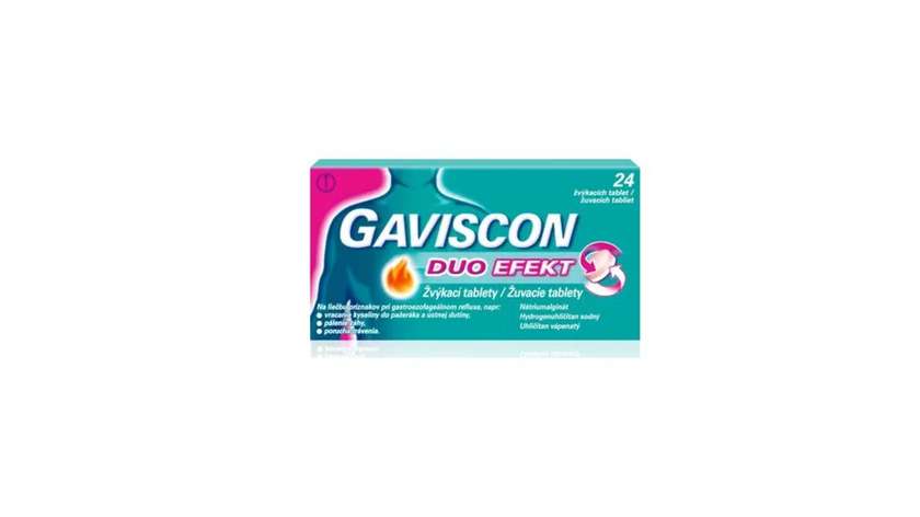 Gaviscon Duo Effect Chewable Tablets tbl.mnd.24