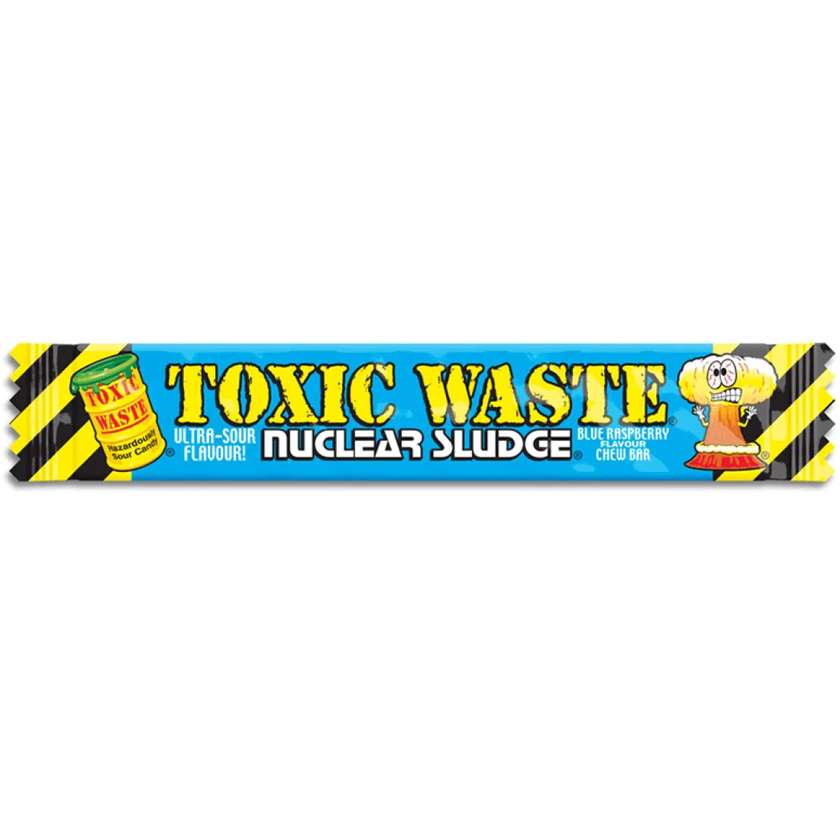Toxic Waste Nuclear Sludge Chew Bar Blue Raspberry 20g