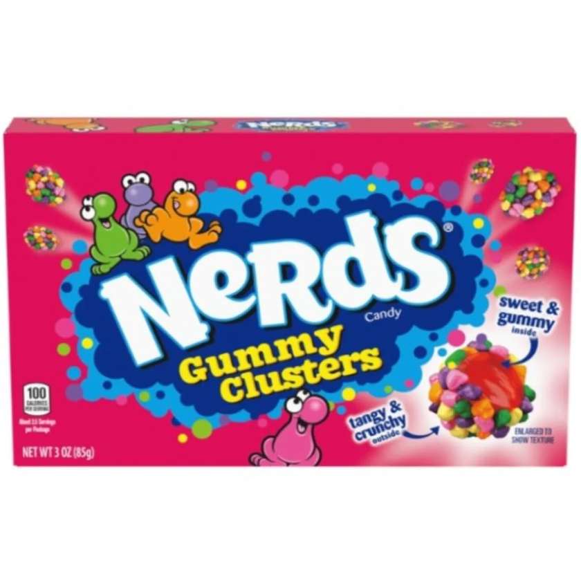 Wonka Nerds Grape Strawberry Theatre Box - strawberry and grape 141g