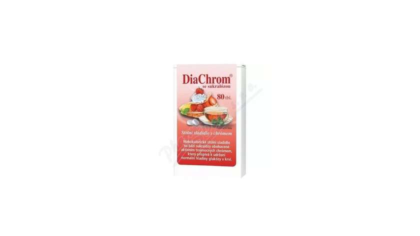 Diachrom with Sucralose tbl.80 low-calorie sweetener