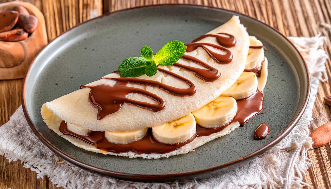 Nutella and Banana Tapioca