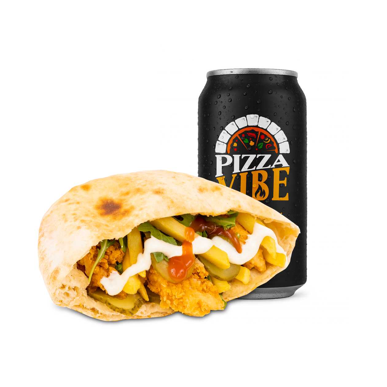 Crispy Pocket (370 g) + Soft Drink 0.33 L