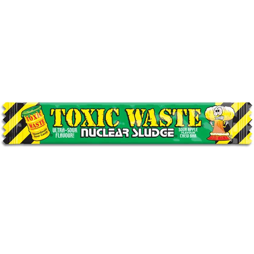 Toxic Waste Nuclear Sludge Chew Bar Apple - apple 20g
